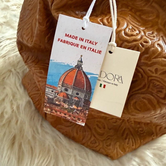 NWT Isadora Genuine Italian Leather Tote Bag Purse - Picture 4 of 13